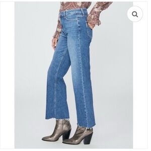 PAIGE Leenah ankle wide leg jeans size 28
